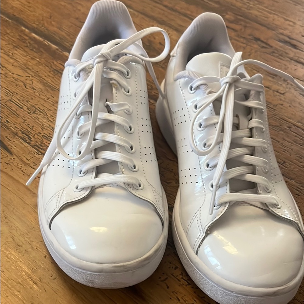 White Leather Sneakers